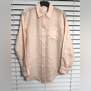 🖤 Gap men 100% Linen button up shirt Size XS excellent condition.